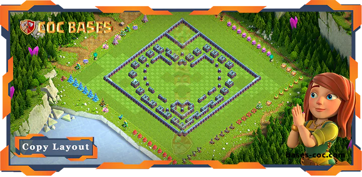 Town Hall 15 Base#192