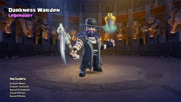 Darkness Warden - April 2025 - clash of clans 03