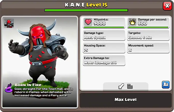 KANE level 15