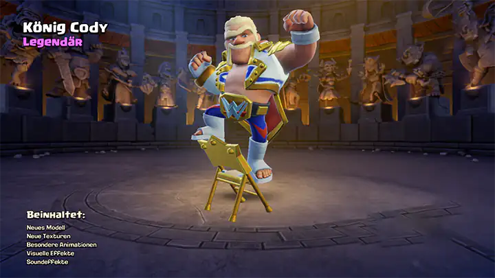 König Cody Skin - April 2025 - clash of clans 03