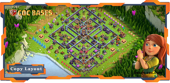 Top Base TH15 with Link, Anti 2 Star, Legend League Layout - Clash of Clans (187) 2 Top Base TH15 with Link, Anti 2 Star, Legend League Layout - Clash of Clans (187)