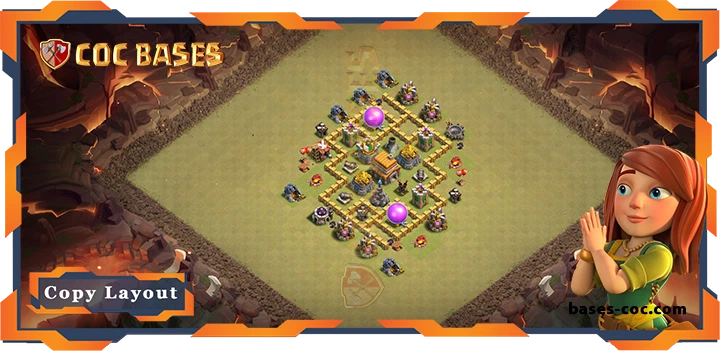 Top Base TH5 with Link, War/CWL, Anti 2 Star, Hybrid Layout - Clash of Clans (84) 12 Top Base TH5 with Link, WarCWL, Anti 2 Star, Hybrid Layout - clash of clans (84)