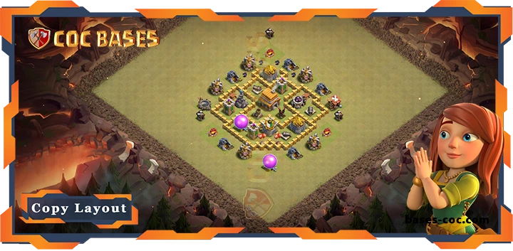Top Base TH5 with Link, War/CWL, Anti 2 Star Layout - Clash of Clans (89) 8 Top Base TH5 with Link, WarCWL, Anti 2 Star Layout - Clash of Clans (89)