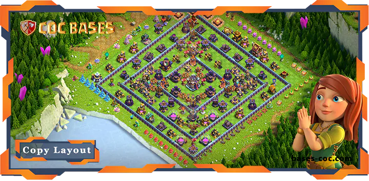 Top Farming Base TH15 with Link, Anti Air/Electro Dragon, Hybrid Layout - Clash of Clans (201) 12 Top Farming Base TH15 with Link, Anti AirElectro Dragon, Hybrid Layout - Clash of Clans (201)
