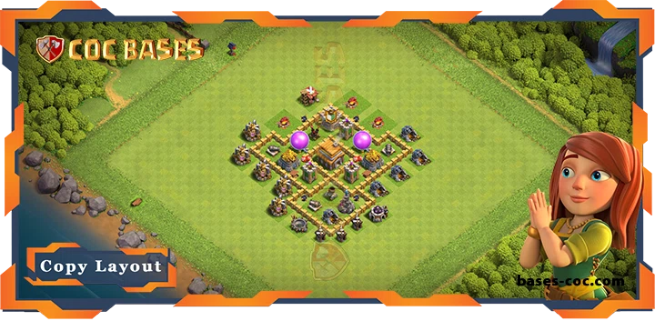 Top Farming Base TH5 with Link, Anti Air, Hybrid Layout - Clash of Clans (102) 7 Top Farming Base TH5 with Link, Anti Air, Hybrid Layout - Clash of Clans (102)