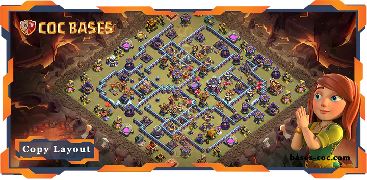 Top War Base TH15 with Link, Anti 3 Star, Anti Air/Electro Dragon Layout - Clash of Clans (203) 10 Top War Base TH15 with Link, Anti 3 Star, Anti AirElectro Dragon Layout - Clash of Clans (203)