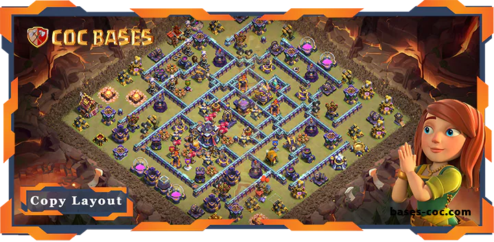 Top War Base TH15 with Link, Anti 3 Star Layout - Clash of Clans (173) 4 Top War Base TH15 with Link, Anti 3 Star Layout - Clash of Clans (173)