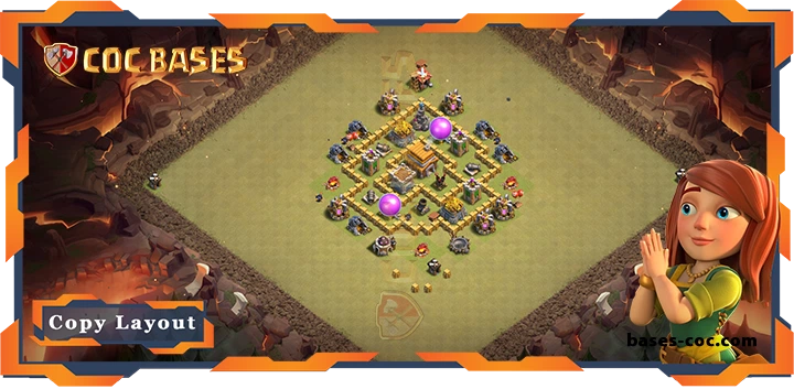 Top War Base TH5 with Link, Hybrid, Defense Layout - Clash of Clans (61) 11 Top War Base TH5 with Link, Hybrid, Defense Layout - Clash of Clans (61)