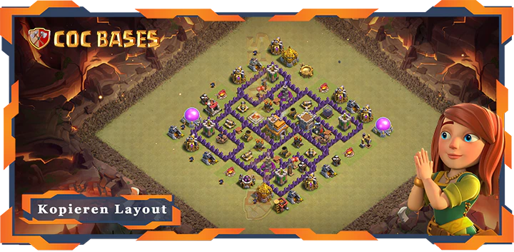 Beste Basis RH7 met Link, Krieg/CKL, Anti Alles Layout - Clash of Clans (120) 10 Beste Basis RH7 met Link, KriegCKL, Anti Alles Layout - Clash of Clans (120)