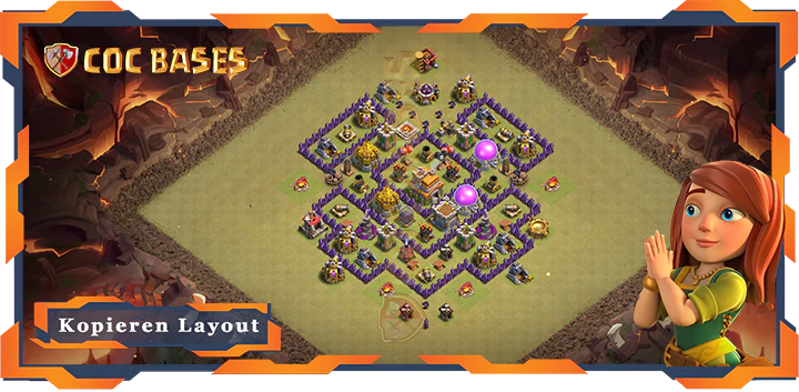 Beste Krieg Basis RH7 met Link, Anti 2 Stern, Hybrid Layout - Clash of Clans (93) 10 Beste Krieg Basis RH7 met Link, Anti 2 Stern, Hybrid Layout - Clash of Clans (93)