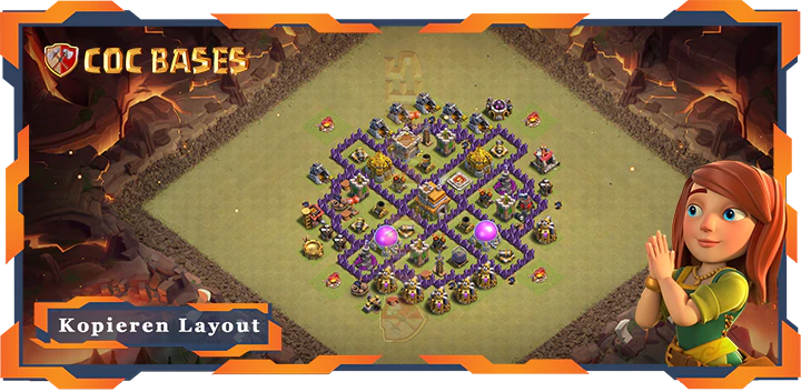 Beste Krieg Basis RH7 met Link, Hybrid, Anti 3 Stern Layout - Clash of Clans (92) 11 Beste Krieg Basis RH7 met Link, Hybrid, Anti 3 Stern Layout - Clash of Clans (92)