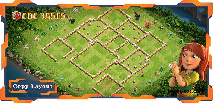 Town Hall 16 Base#104