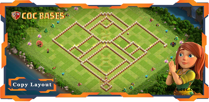 Town Hall 16 Base#90