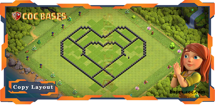 Town Hall 8 Base#161