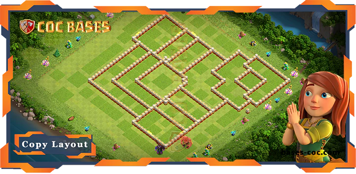 Town Hall 16 Base#95