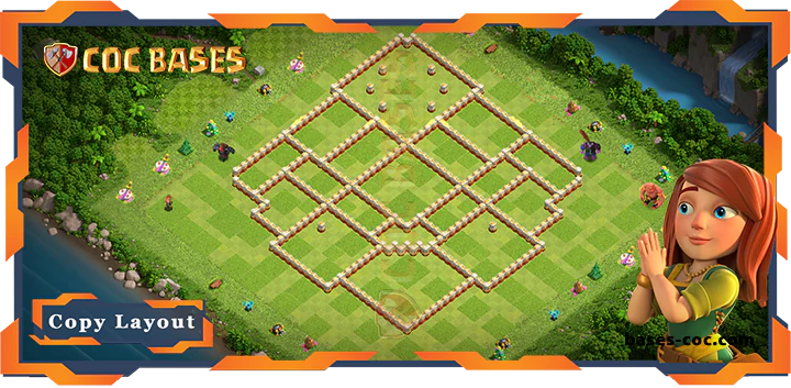 Town Hall 16 Base#109