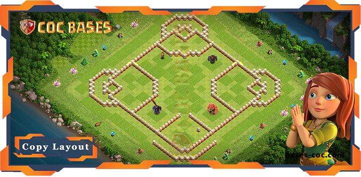 Town Hall 16 Base#92