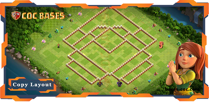 Town Hall 16 Base#86