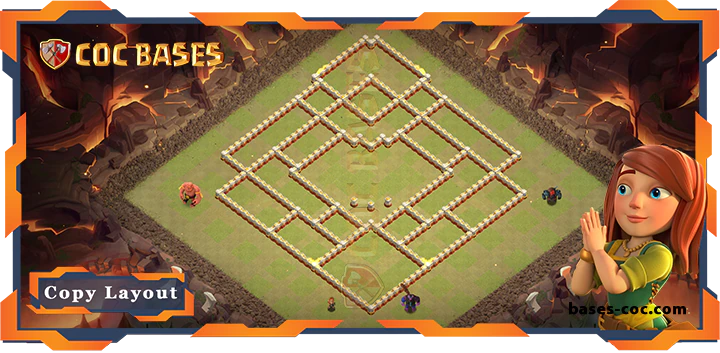 Town Hall 16 Base#122
