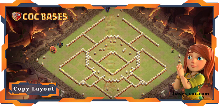 Town Hall 16 Base#105
