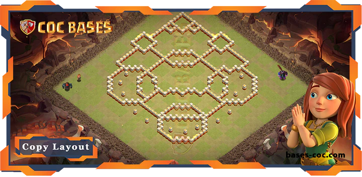 Town Hall 16 Base#106