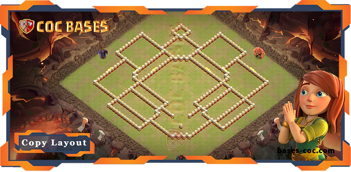 Town Hall 16 Base#91