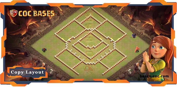 Town Hall 16 Base#107