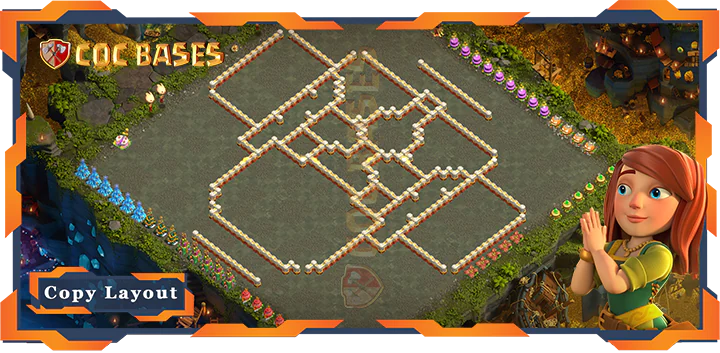 Town Hall 16 Base#76