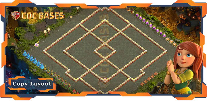 Town Hall 16 Base#77