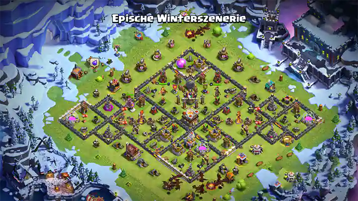 Mini-Spotlight-evenement mei 2025 - Clash of Clans 50 Epische Winterszenerie - (02)