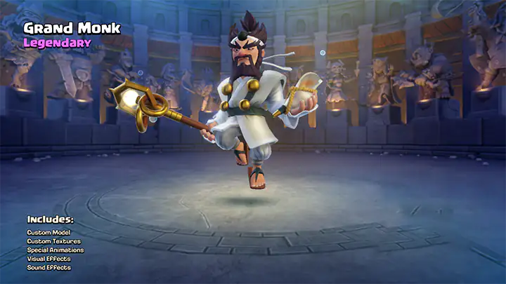 Clash of Clans May Season 2025 – Battle for the High Seas 58 Grand Monk Scenery - May 2025 - clash of clans 03
