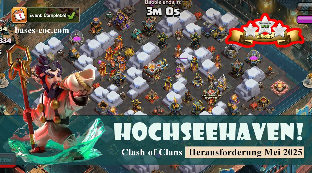 HOCHSeeHaven! Herausforderung Mei 2025 Clash of Clans