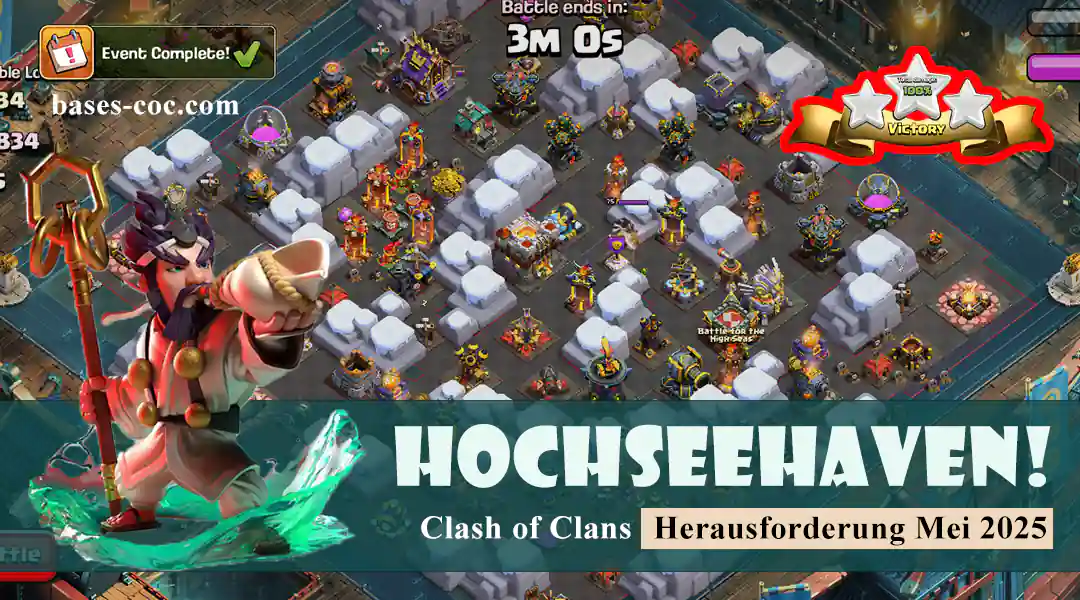 HOCHSeeHaven! Herausforderung Mei 2025 Clash of Clans