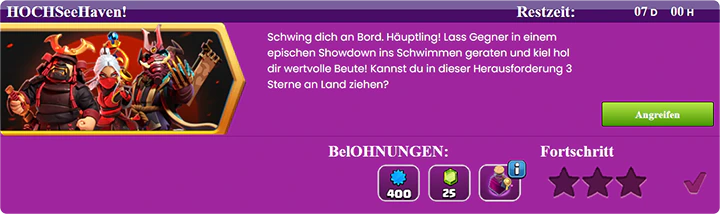 HOCHSeeHaven! Herausforderung