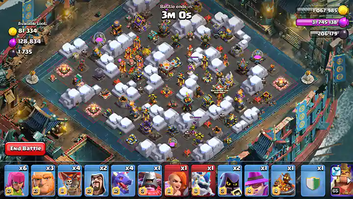 Easily get 3 stars High Seas Hijinks Challenge May 2025 - Clash of Clans 3 High Seas Hijinks Challenge Layout