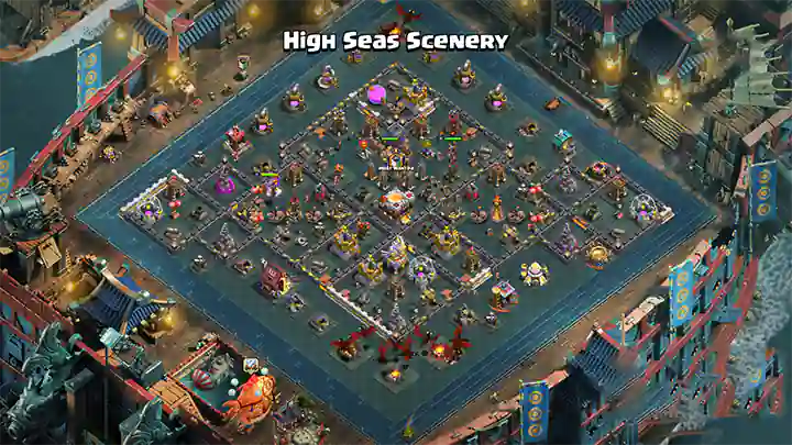 Clash of Clans May Season 2025 – Battle for the High Seas 49 High Seas Scenery - May 2025 - clash of clans 03