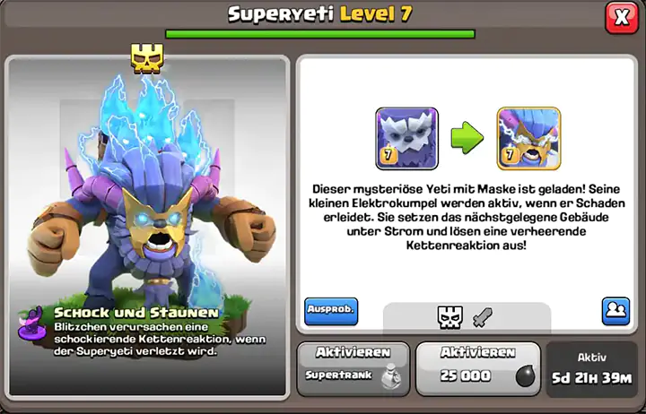 Mini-Spotlight-evenement mei 2025 - Clash of Clans 44 super yeti level 7 (01)