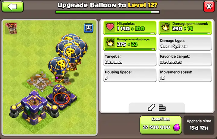 Juni-update 2025 is officieel uitgebracht in Clash of Clans 13 Balloon Level 12 - Sneak Peek #1 of June 2025 Update
