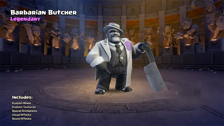 Clash of Clans June Season 2025 – Dark Days 55 Barbarian Butcher Scenery - June 2025 - clash of clans 03