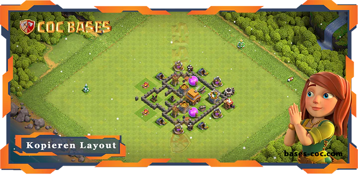 Beste Farmen Basis RH4 Max. Level mit Link, Hybrid Layout - Clash of Clans (54) 7 Beste Farmen Basis RH4 Max. Level mit Link, Hybrid Layout - Clash of Clans (54)