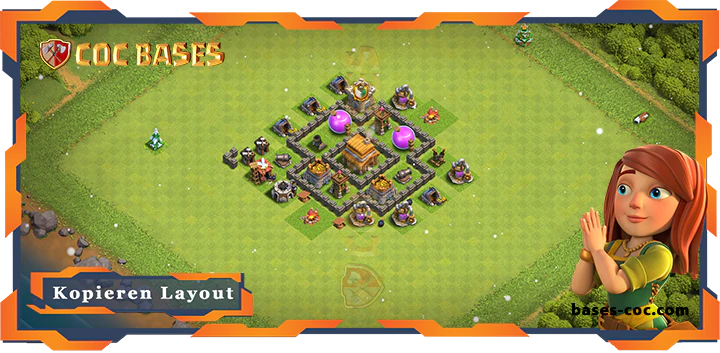 Beste Hybrid Basis RH4 Max. Level mit Link, Verteidigung Layout - Clash of Clans (52) 9 Beste Hybrid Basis RH4 Max. Level mit Link, Verteidigung Layout - Clash of Clans (52)