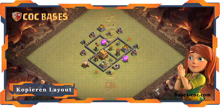 Beste Krieg Basis RH4 Max. Level mit Link, Anti Alles Layout - Clash of Clans (56) 5 Beste Krieg Basis RH4 Max. Level mit Link, Anti Alles Layout - Clash of Clans (56)