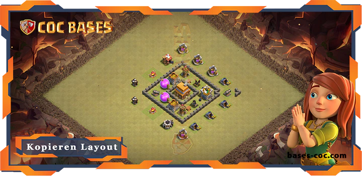 Beste Krieg Basis RH4 Max. Level mit Link, Hybrid, Anti 3 Stern Layout - Clash of Clans (60) 1 Beste Krieg Basis RH4 Max. Level mit Link, Hybrid, Anti 3 Stern Layout - Clash of Clans (60)