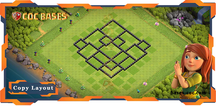 Town Hall 8 Base#290