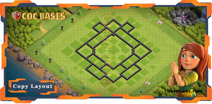 Town Hall 8 Base#329
