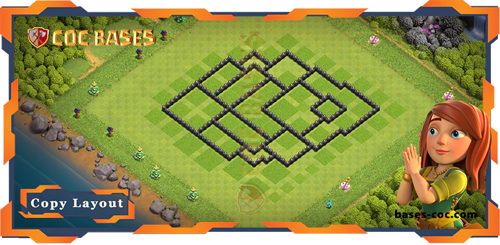 Town Hall 8 Base#330