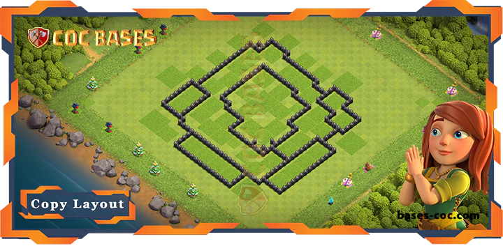 Town Hall 8 Base#192