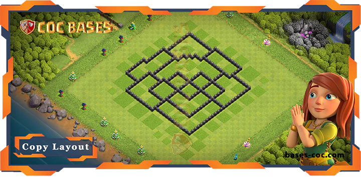 Town Hall 8 Base#328