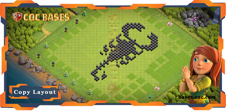 Town Hall 8 Base#284