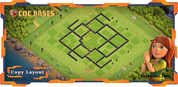 Town Hall 8 Base#180